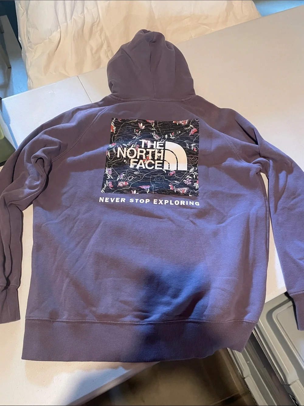 The North Face Men's Lavender Pullover Hoodie